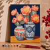 Cactus bouquet  -  Pintar Números®
