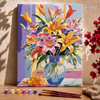 Ramo de flores colorido - Pintar Números®