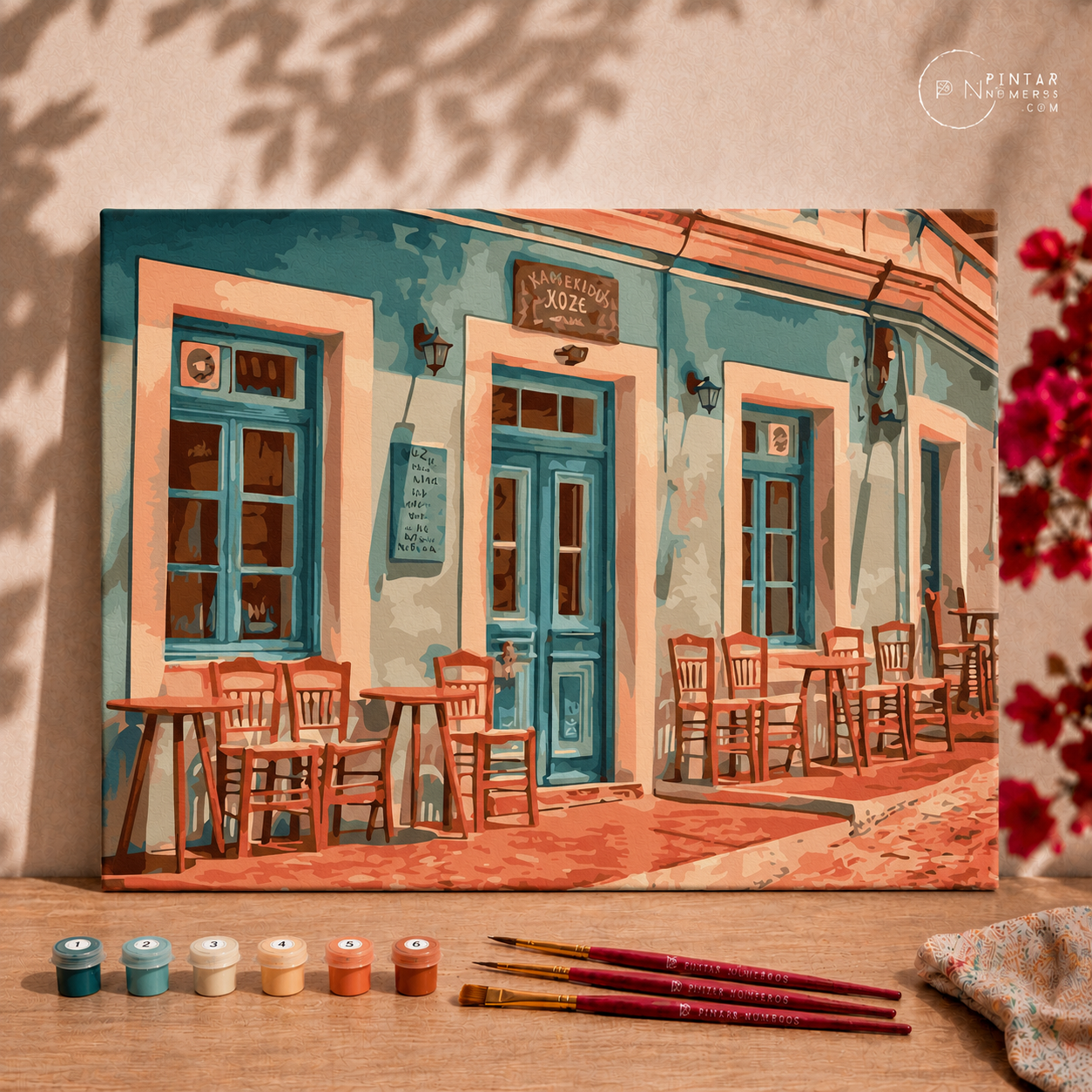 La terracita -  Pintar Números®