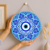 Disco de Madera - Mandala ojo turco
