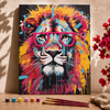 Leão com óculos   -  Pintar Números®