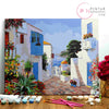 Mediterranean village - Paint Numbers®
