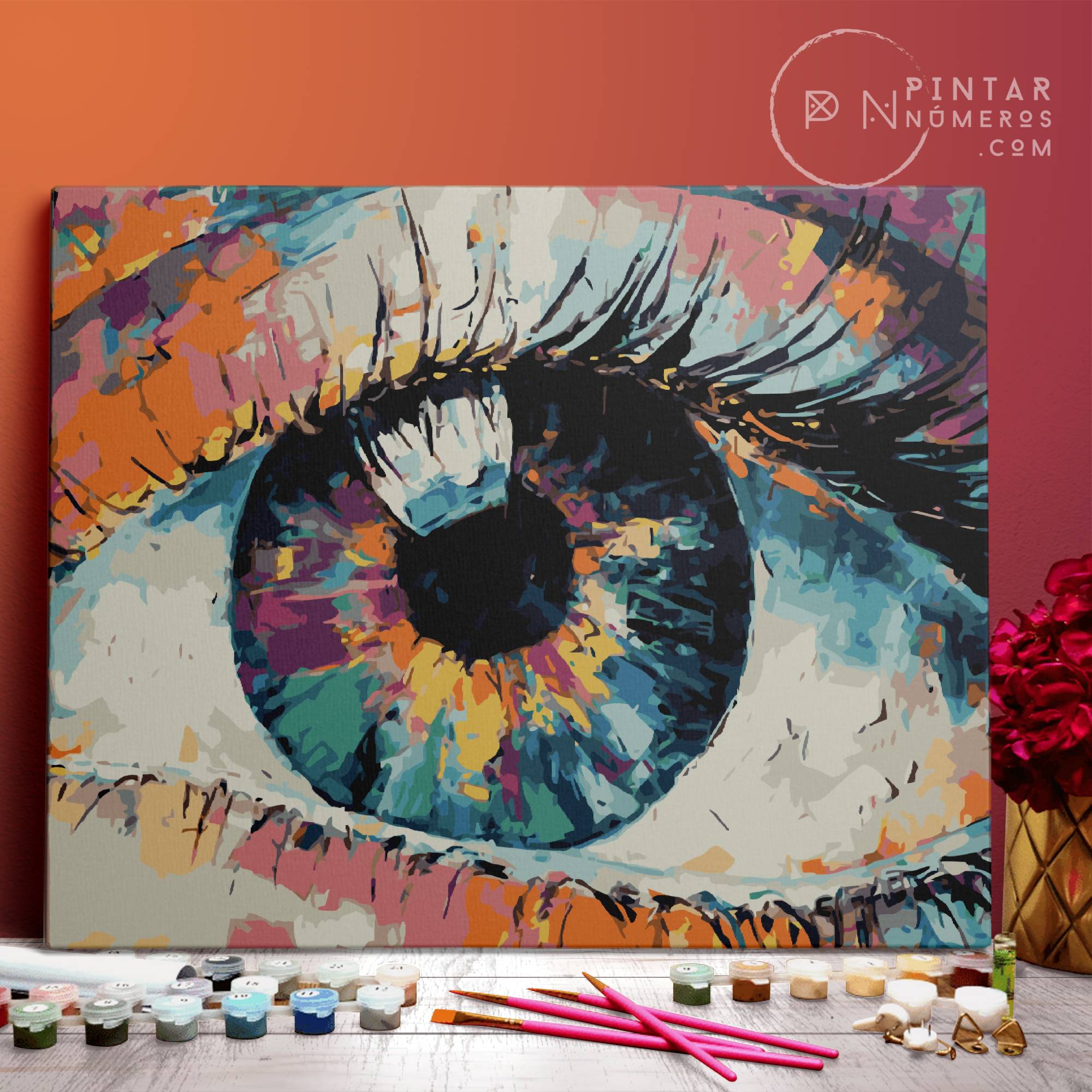 Abstract Eye - Paint by Numbers®