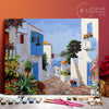 Mediterranean village - Paint Numbers®