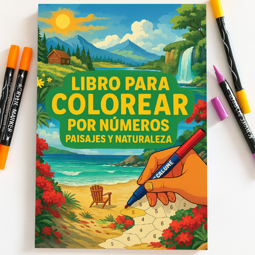 Livro Pintar por Números - Obras de Arte Icónicas