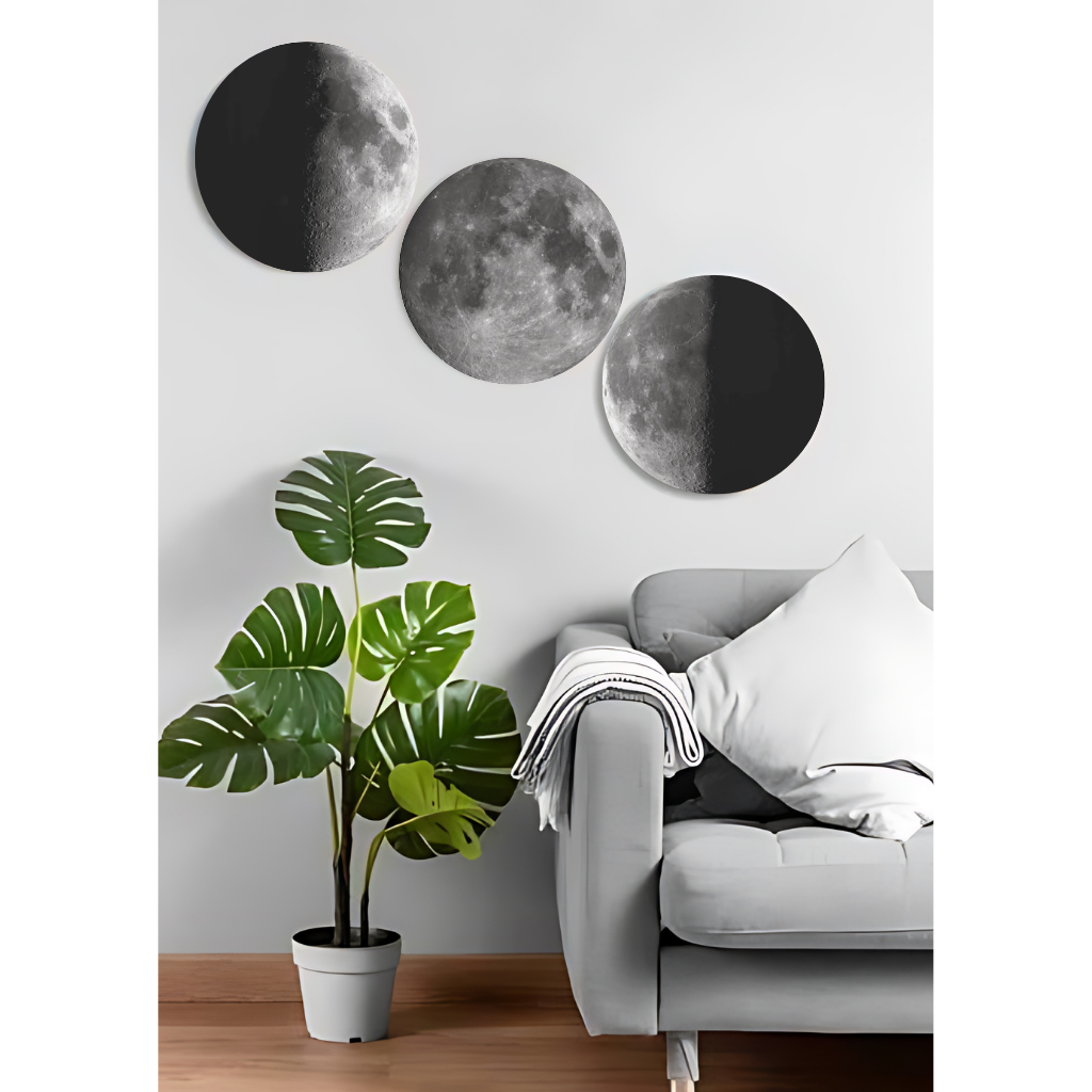 Lunar Phase  - Round trio pack