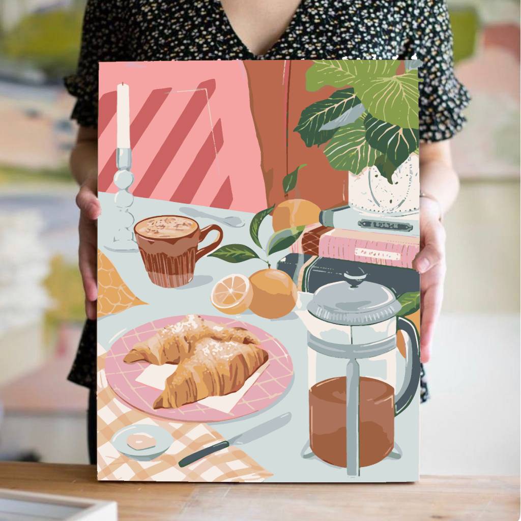 Sweet Breakfast  -  Pintar Números