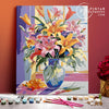 Colorful flower bouquet - Pintar Números®