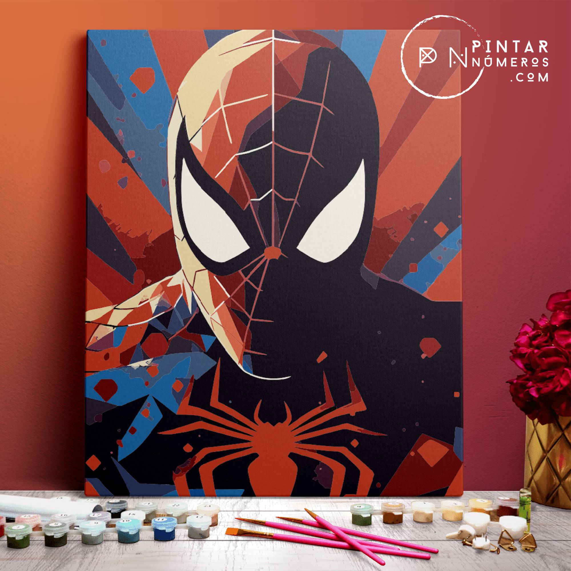 Spiderman, Marvel - Pintar Números