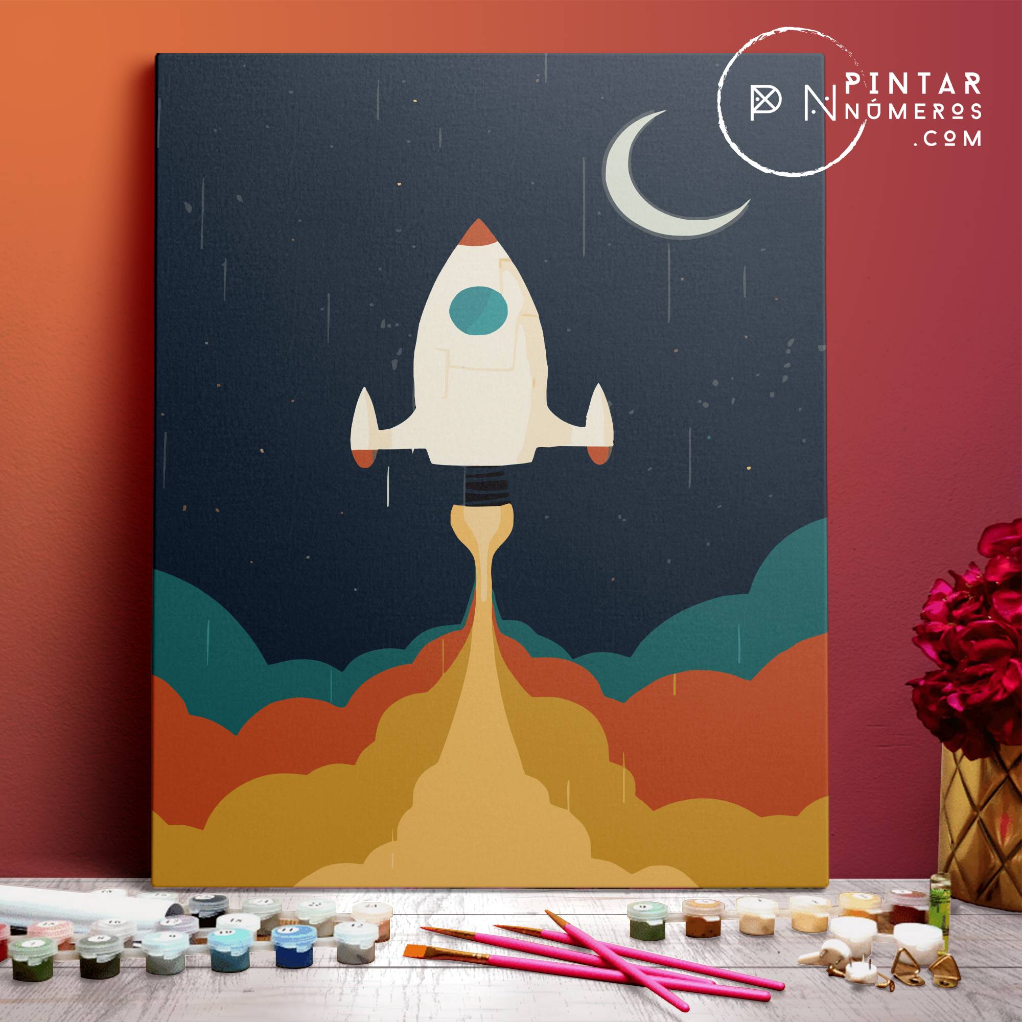 Spaceship  -  Pintar Números®