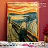 The Abstract Scream by Edvard Munch - Paint Numbers®