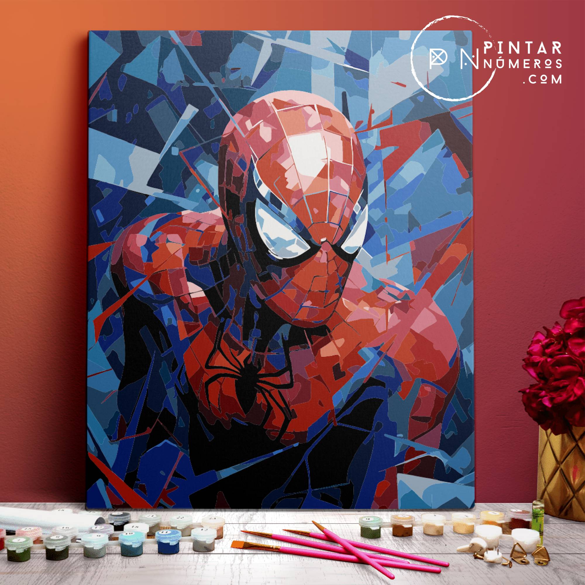 Spiderman II, Marvel – Pintar Números