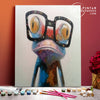 Frog with Glasses - Pintar Números®