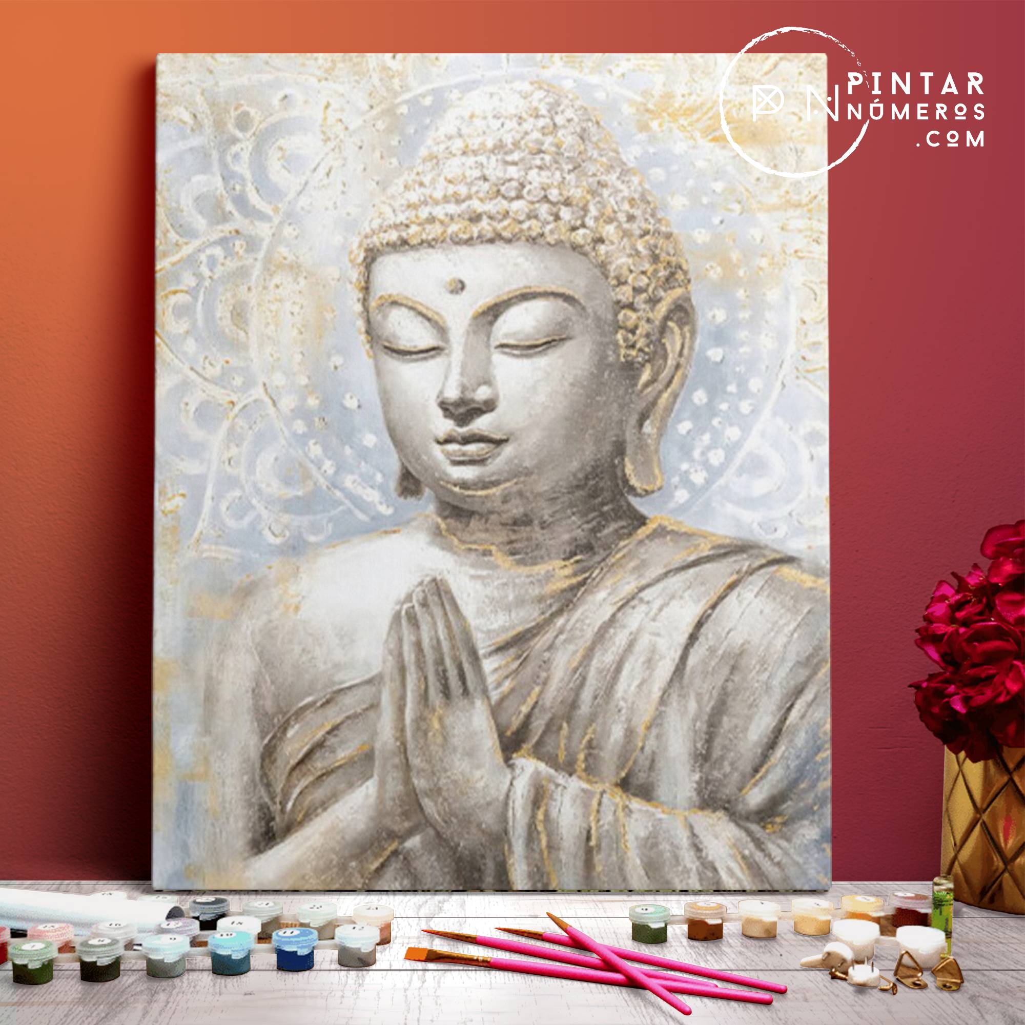 Buddha innerer Frieden - Pintar Numeros®