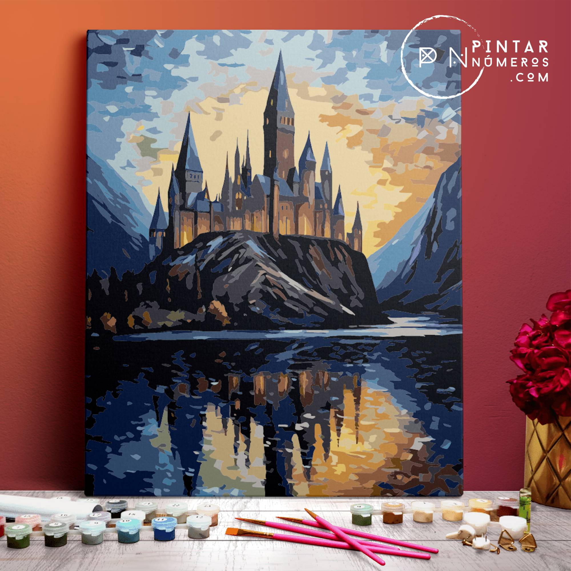 Hogwarts, Harry Potter – Pintar Números