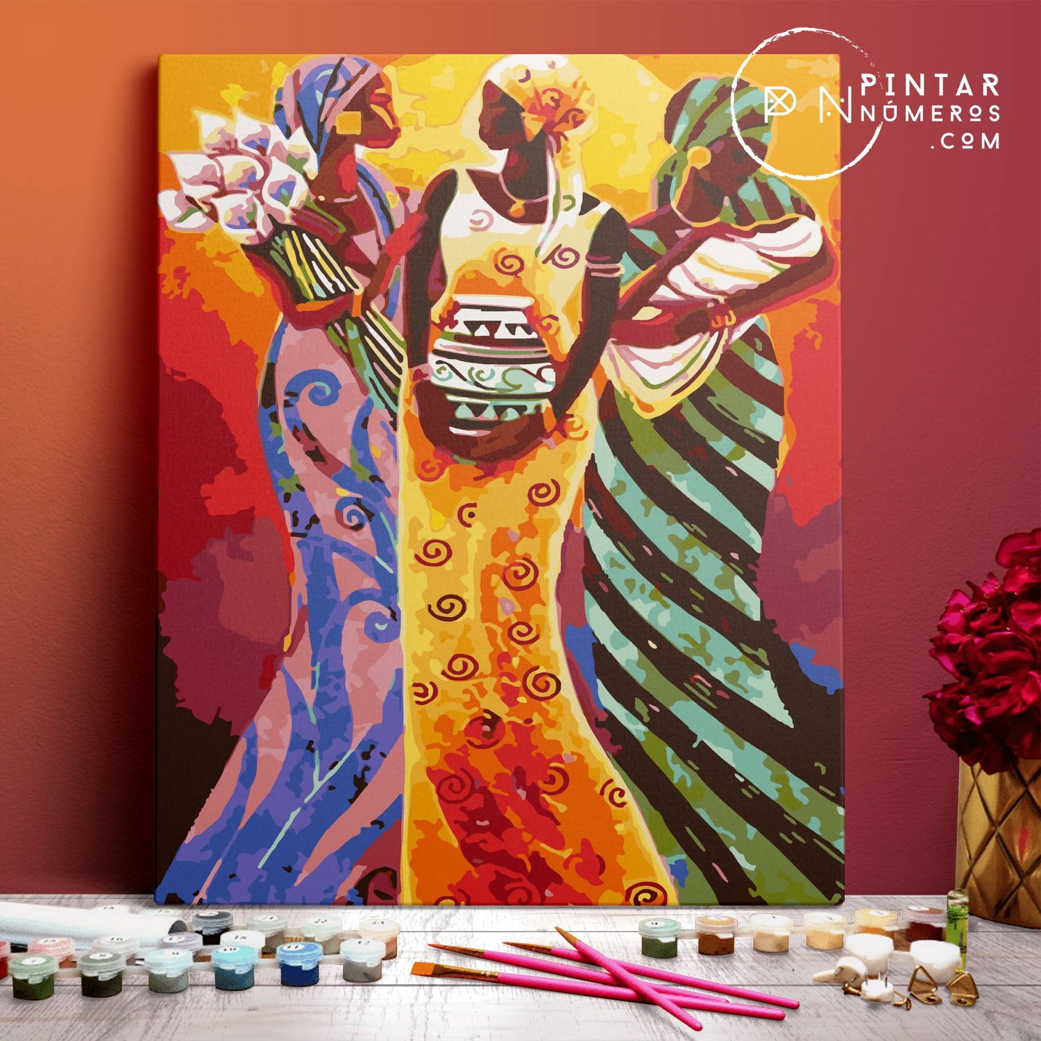 Pintar Números | Kits para pintar quadros por números – Pintar Números®