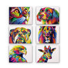 Pack 6 Mini Lienzos - Animales Pop Art