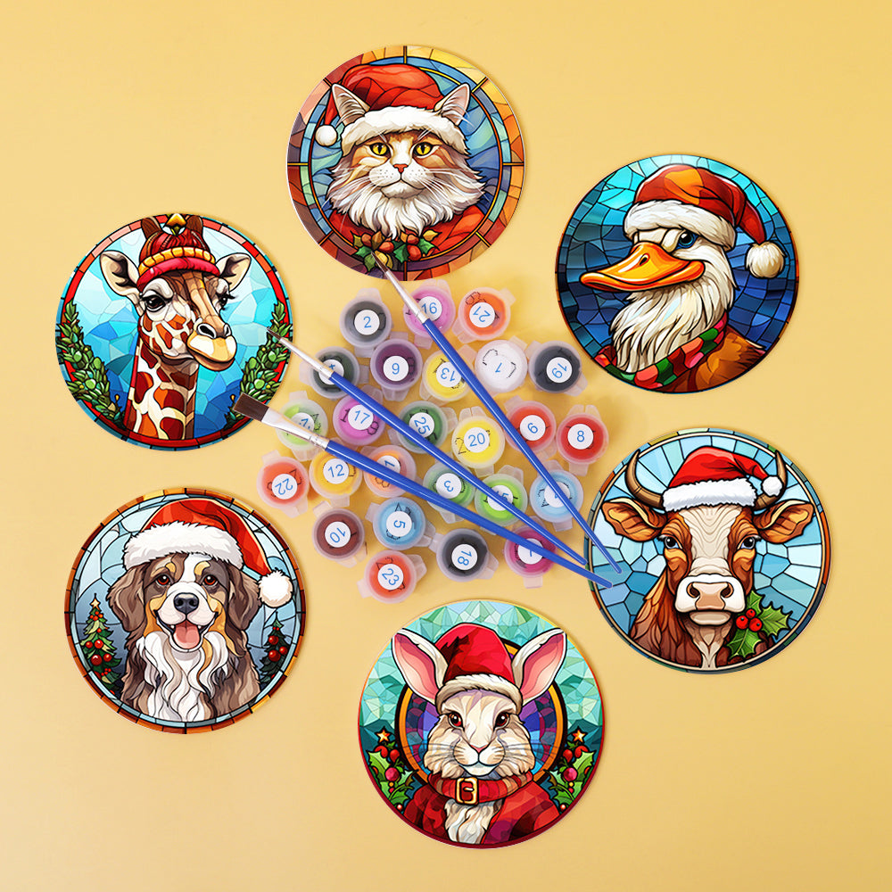 Christmas Animals Coasters