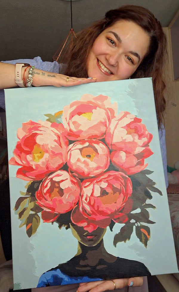 Queda precioso aunque nunca hayas pintado