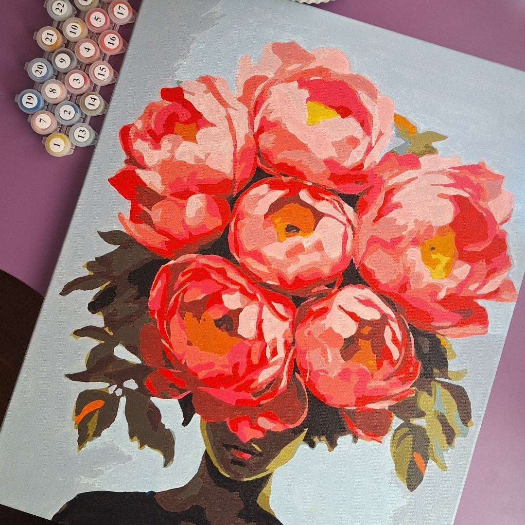 Mulher florida  - Pintar Números®