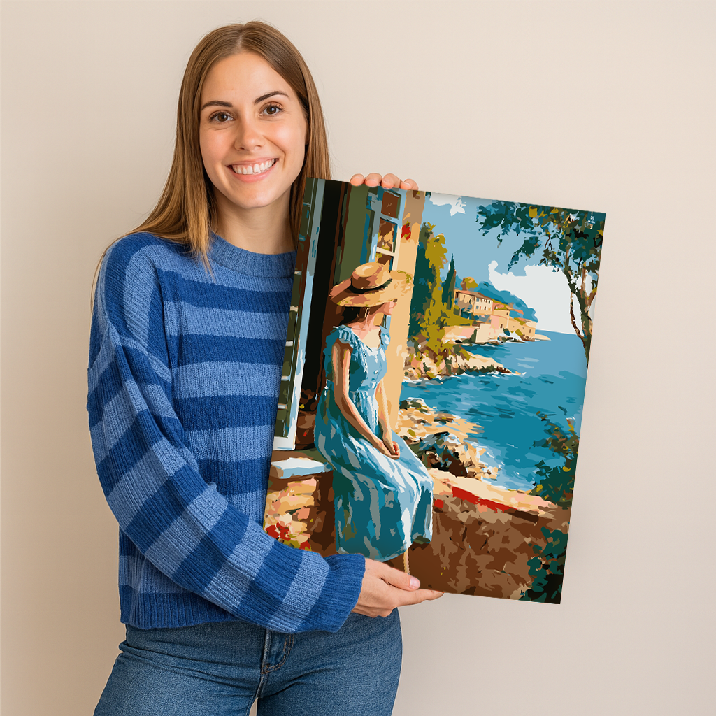 Summer by the sea  -  Pintar Números®