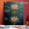 Lotus flowers  - Pintar Números®