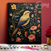Pajaro floral -  Pintar Números®