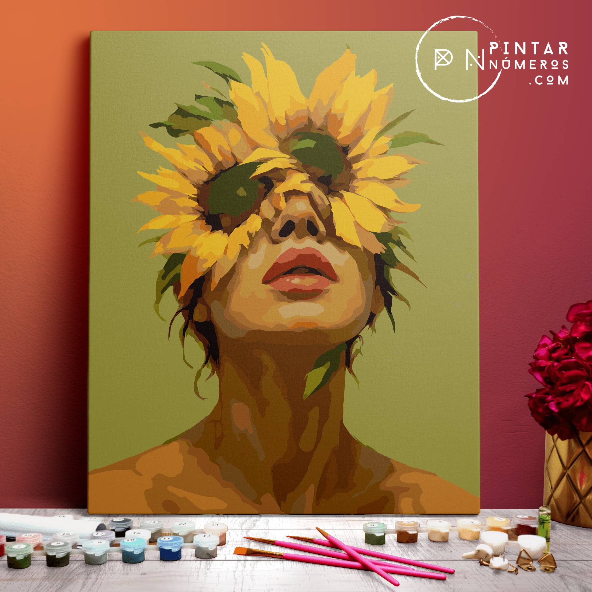 Monkey in the bathtub  - Pintar Números®