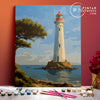 El faro - Pintar Números®