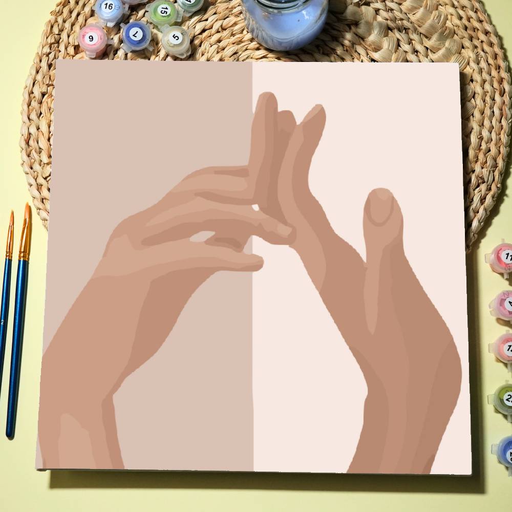 Mãos  -  Pintar Números®