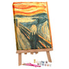 Der abstrakte Schrei von Edvard Munch – Pintar Numeros®