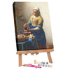 The Milkmaid by Johannes Vermeer - Pintar Números®