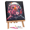 Astronauta con flores - Pintar Números®