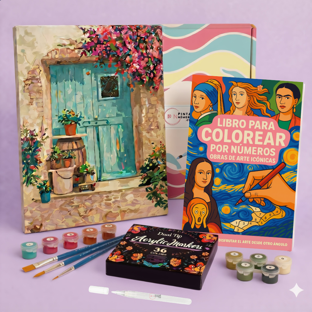 Pack INICIO ⭐️ Libro + Lienzo + Accesorios