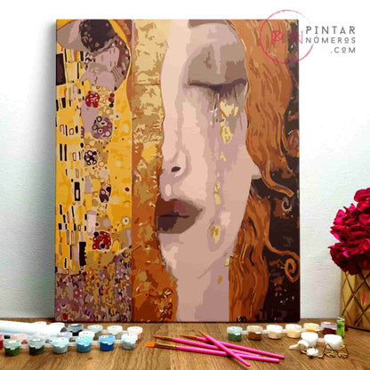 Klimt's Kiss - Pintar Números®