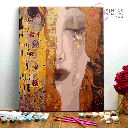 Klimt's Kiss - Pintar Números®