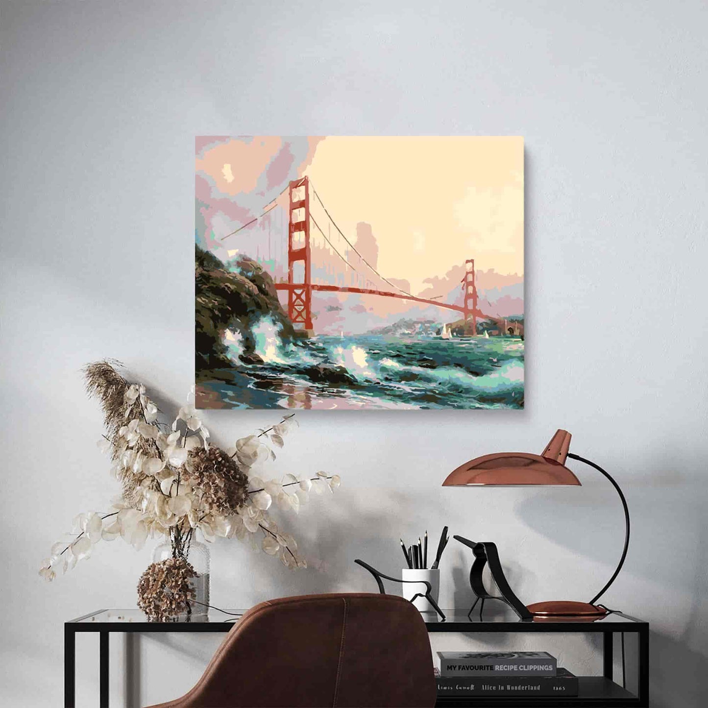 Golden Gate San Francisco - Pintar Números ®