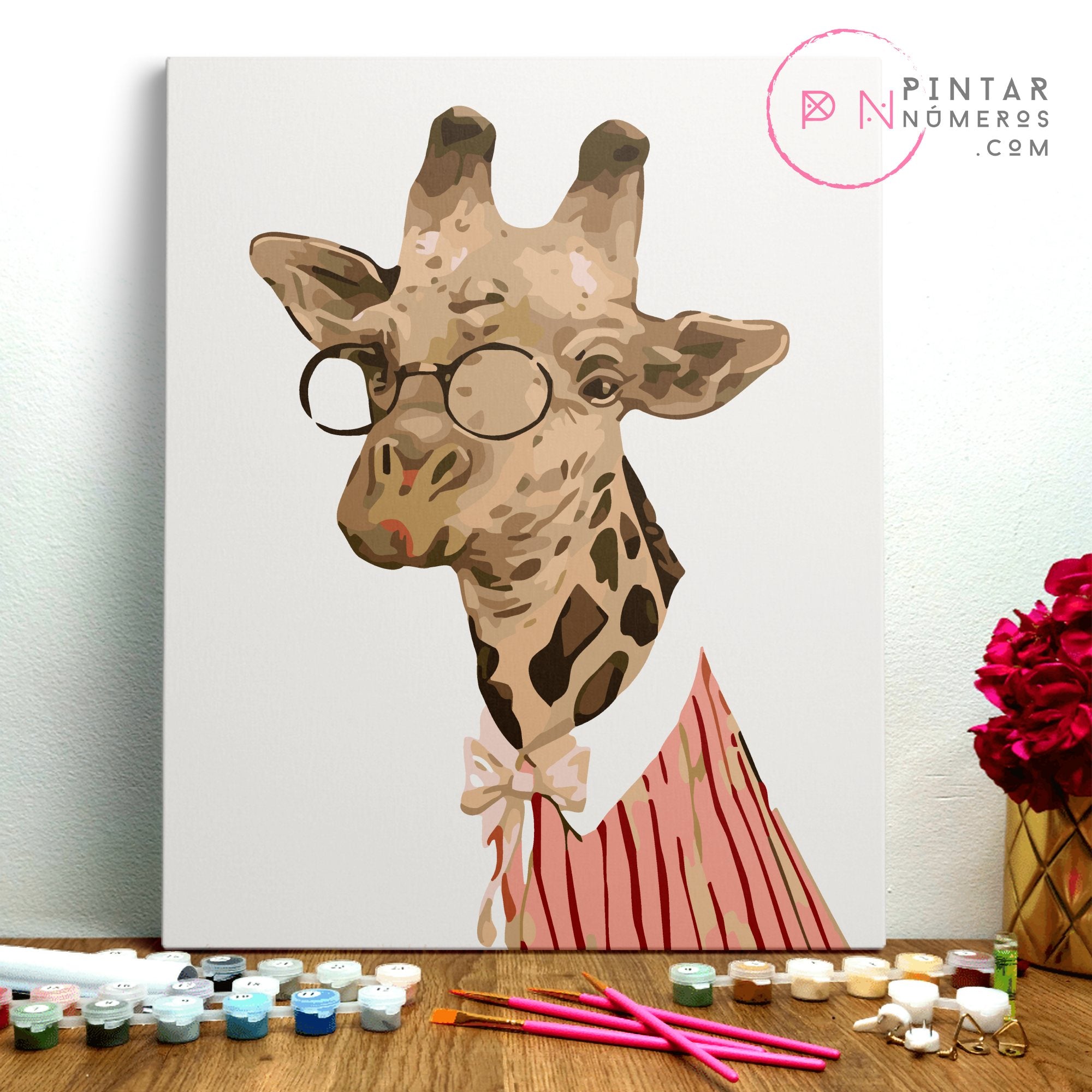 Funny Giraffe - Pintar Números ®